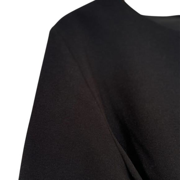 Vince Camuto Black Crepe Fit‎ And Flare Dress Size Ten - Picture 5 of 8